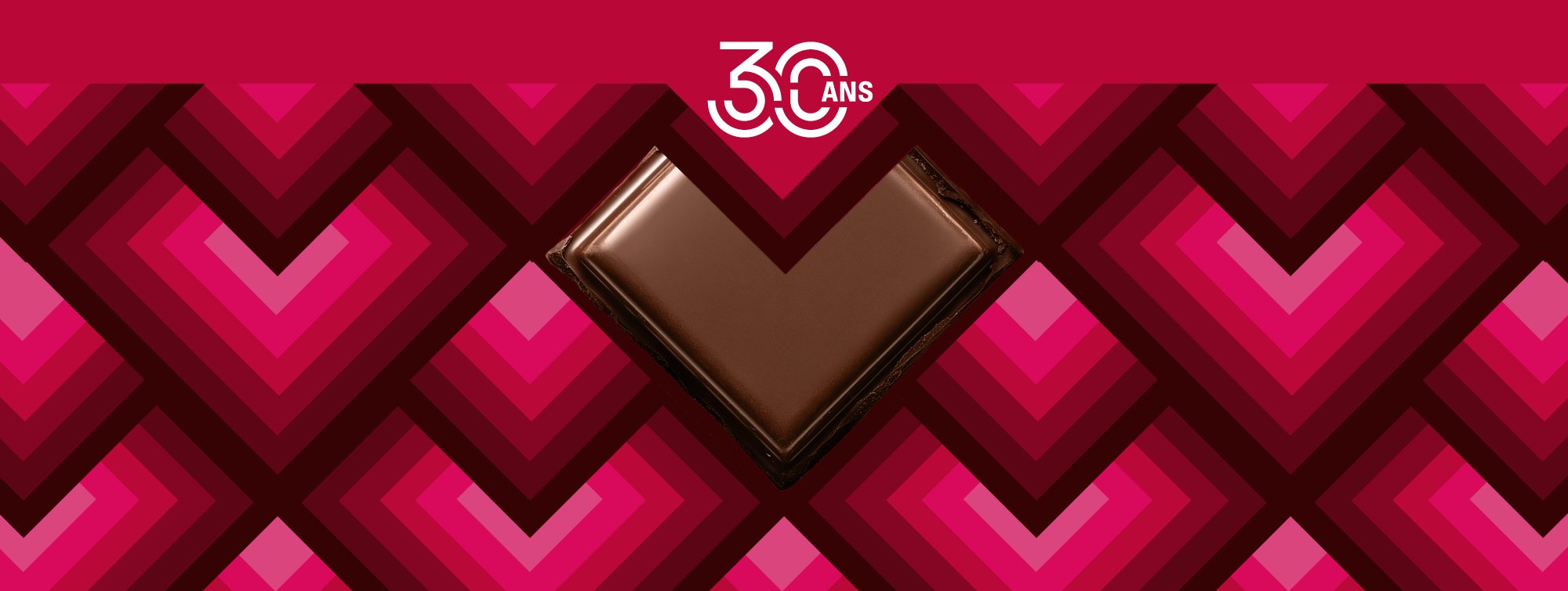 Salon du Chocolat 30th anniversary banner