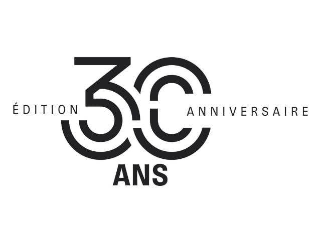 Logo for the 30th anniversary of the Salon du Chocolat