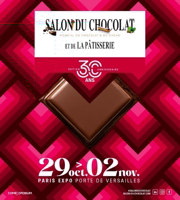 Key visual 30th anniversary Salon du Chocolat