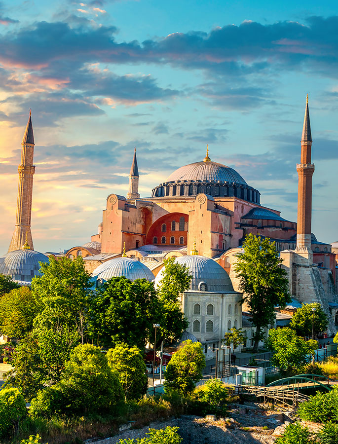 Photo of the city of Istanbul.