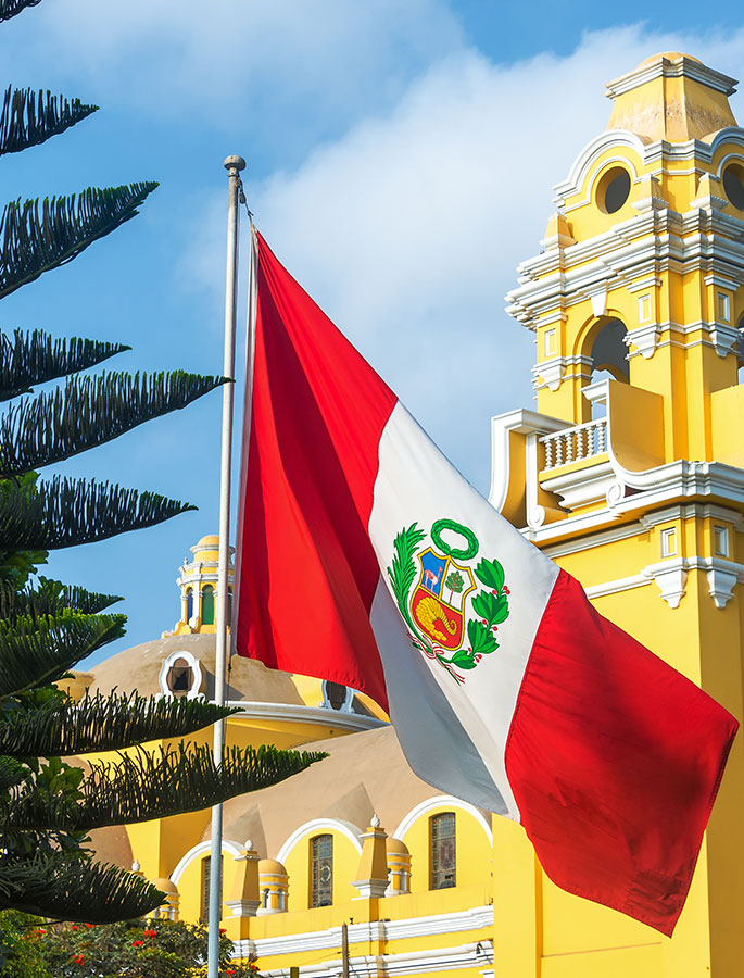 Photo of the city of Lima.