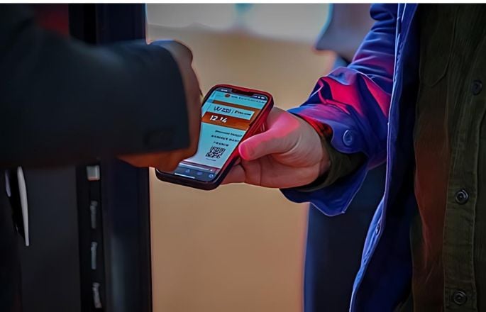 scan d'un billet dématérialisé